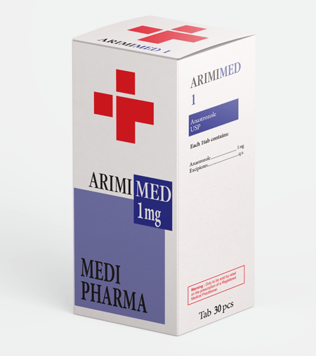 Medi Pharma Anastrozole (Arimimed 1) 30tabs/1mg/tab