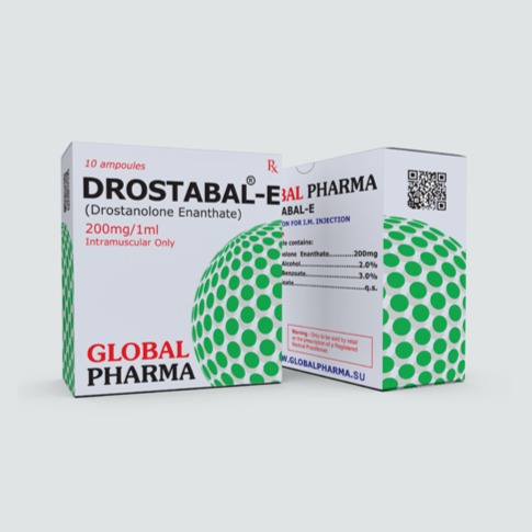 Global Pharma Drostanolone Enantato (Drostabal-E) 10x1ml/200mg/ml