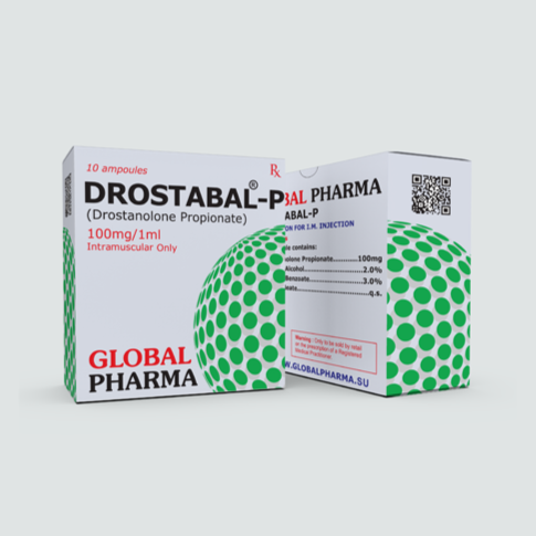 Global Pharma Drostanolone Propionato (Drostabal-P) 10x1ml/100mg/ml