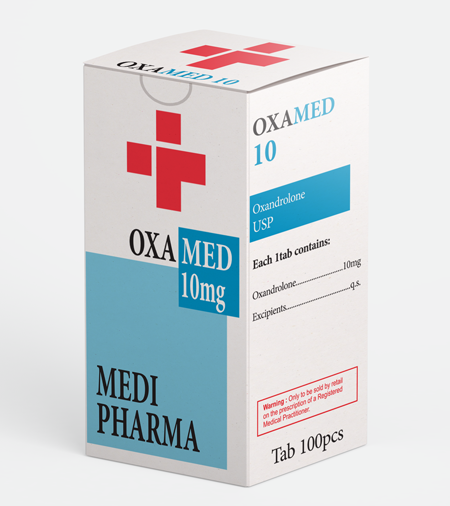 Medi Pharma Oxandrolone (Oxamed 10) 100 compresse/10 mg/scheda