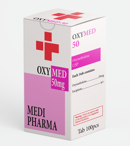 Medi Pharma Oxymetholone (Oxymed 50) 100tabs/50mg/tab