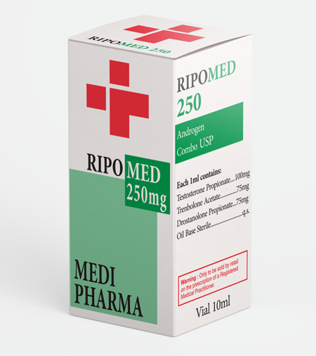 Medi Pharma Cut Stack (Test.Pr, Tren.Ac, Drost.Pr) (Ripomed 250) 10ml/250mg/ml