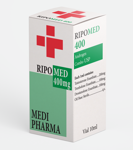 Medi Pharma Cut Stack (Test.En, Tren.En, Drost.En) (Ripomed 400) 10ml/400mg/ml