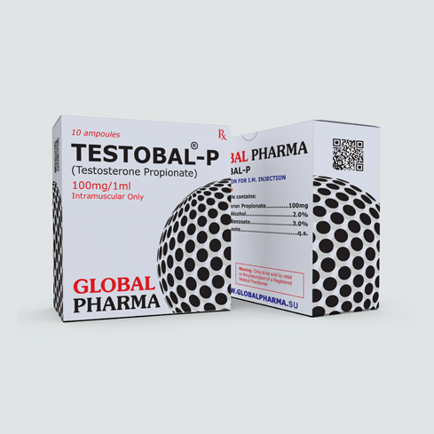 Global Pharma Testosterone Propionate (Testobal-P) 10x1ml/100mg/ml