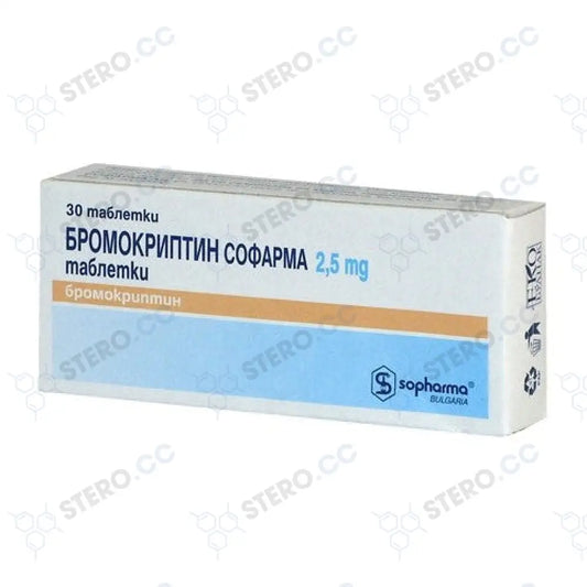 Bromocriptine 30Tabs/2 5Mg/Tab Worldwide