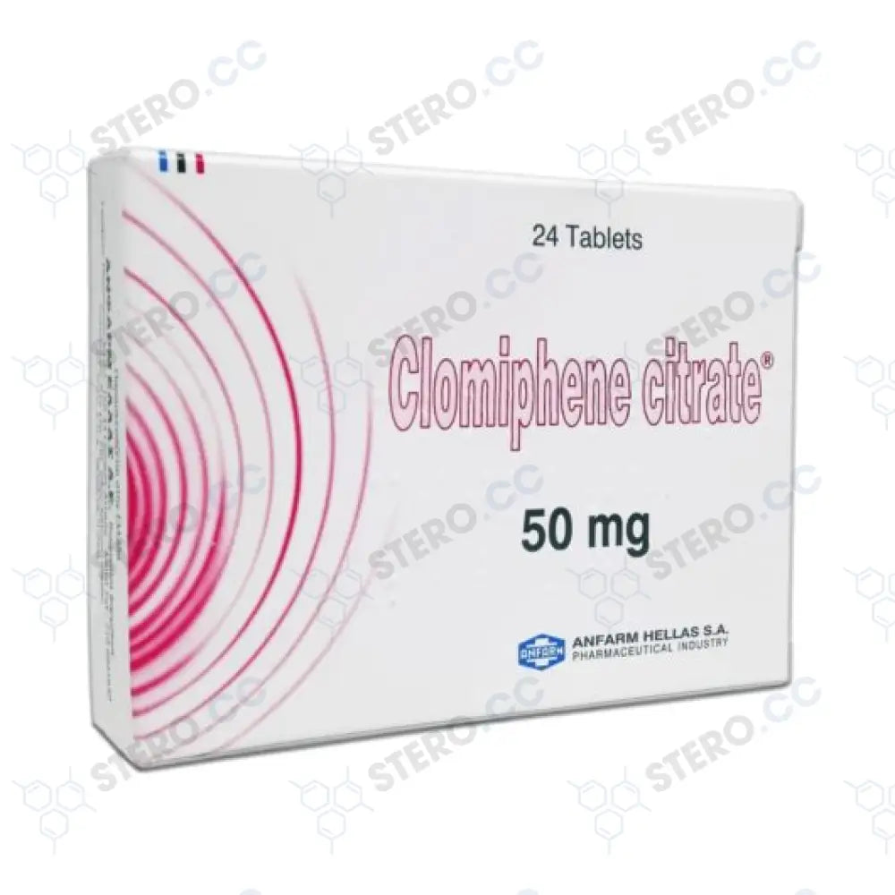 Clomiphene Citrate 24Tabs/50Mg/Tab Worldwide