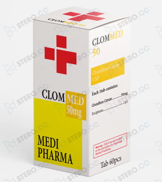 Clomiphene (Clommed 50) 60Tabs/50Mg/Tab Eu