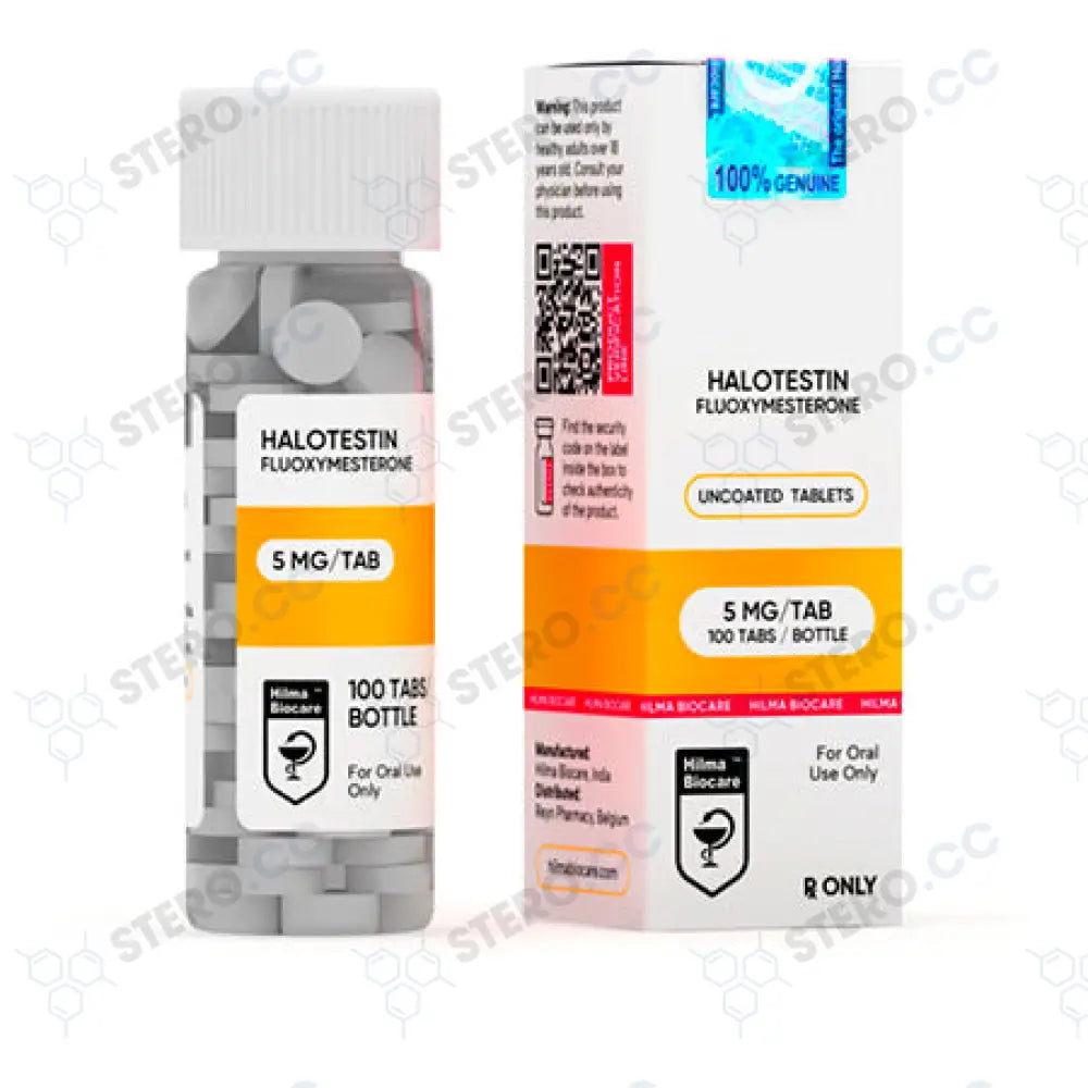 Fluoxymesterone (Halotestin) 100Tabs/5Mg/Tab Eu Rf