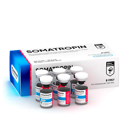 Hilma Biocare HGH Somatropin / Pulver 10IE x 10 Ampullen / 100 IE