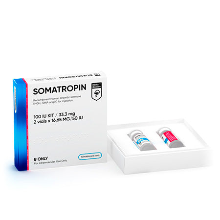 Hilma Biocare HGH Somatropin / Liquid 50IU x 2vials /100IU
