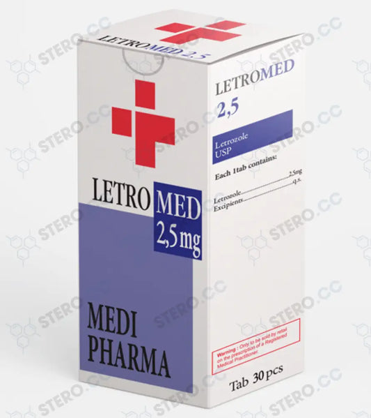 Letrozole (Letromed 2 5) 30Tabs/2 5Mg/Tab Eu