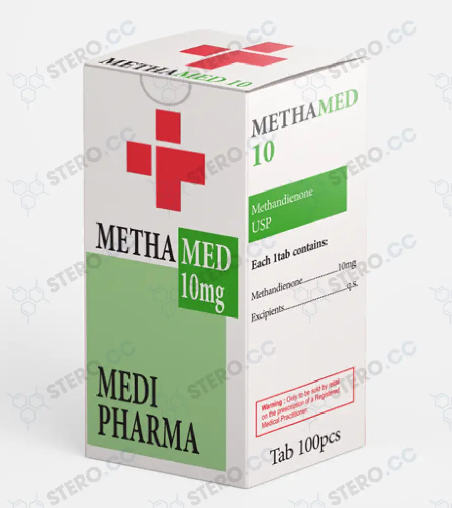 Methandienone (Methamed 10) 100Tabs/10Mg/Tab Eu