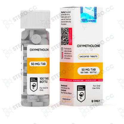 Oxymetholone 100Tabs/50Mg/Tab Eu Rf