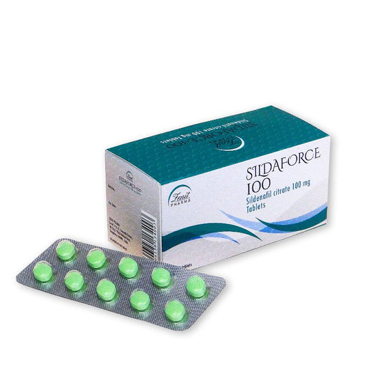 Zenith Pharma Sildaforce 100 (Sildenafilcitrat) 10 Tabletten/100 mg/Tablette