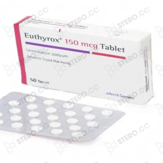 T4 (Levothyroxine Sodium) (Euthyrox) 50Tabs/150Mcg/Tab Worldwide