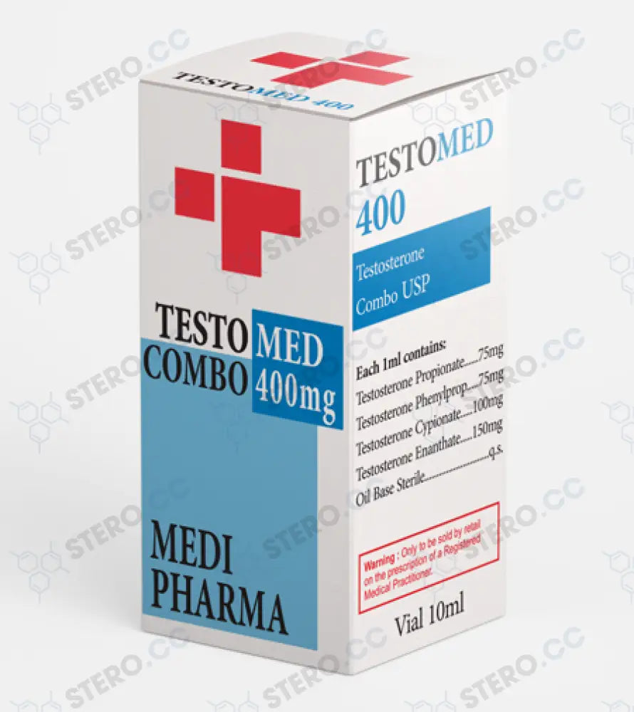 Testosterone Compound (Test.pr Test.cy Test.en Test.ph) (Testomed Combo 400) 10Ml/400Mg/Ml Eu