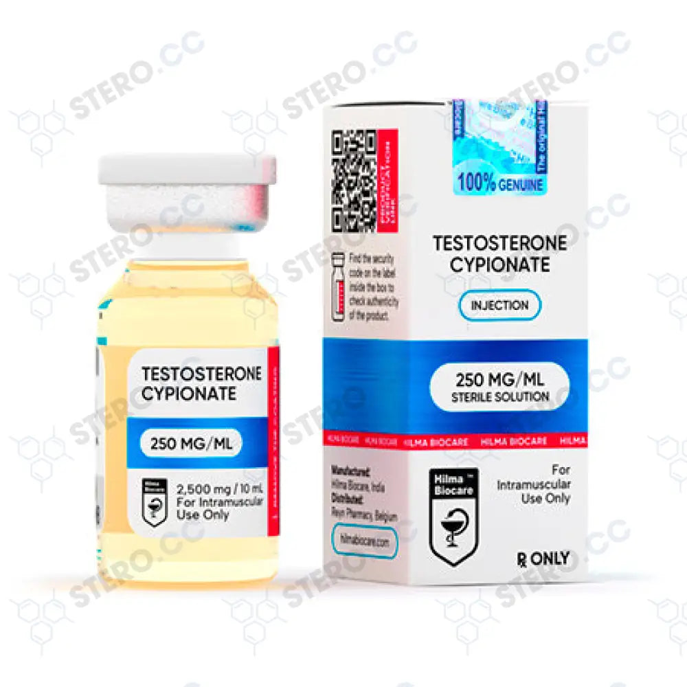 Testosterone Cypionate 10Ml/250Mg/Ml Eu Rf