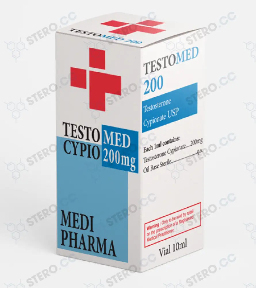 Testosterone Cypionate (Testomed Cypio 200) 10Ml/200Mg/Ml Eu