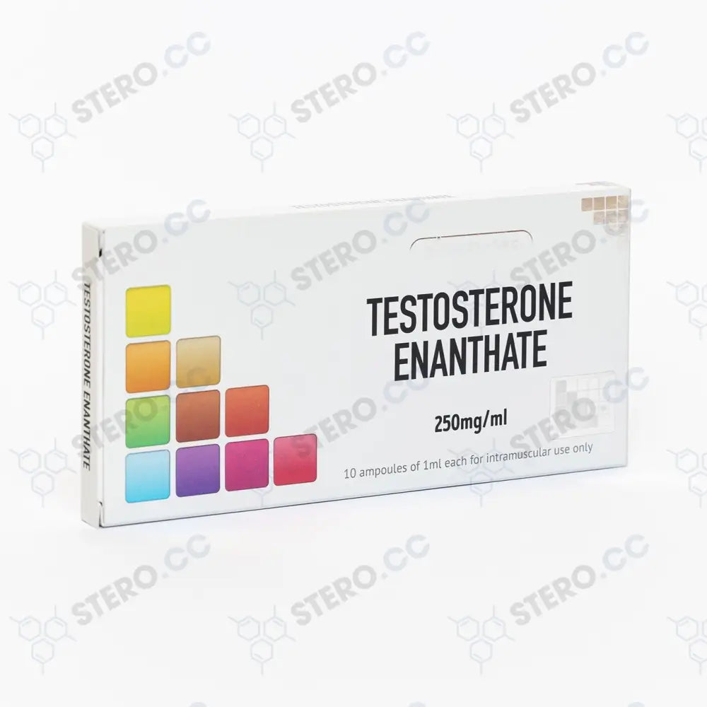 Testosterone Enanthate (Ampoules) 10X1Ml/250Mg/Ml Worldwide