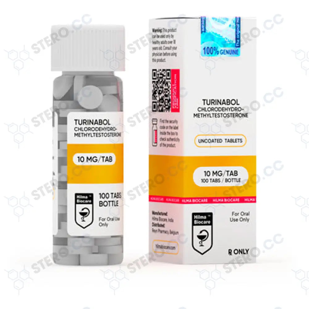 Turinabol 100Tabs/10Mg/Tab Eu Rf