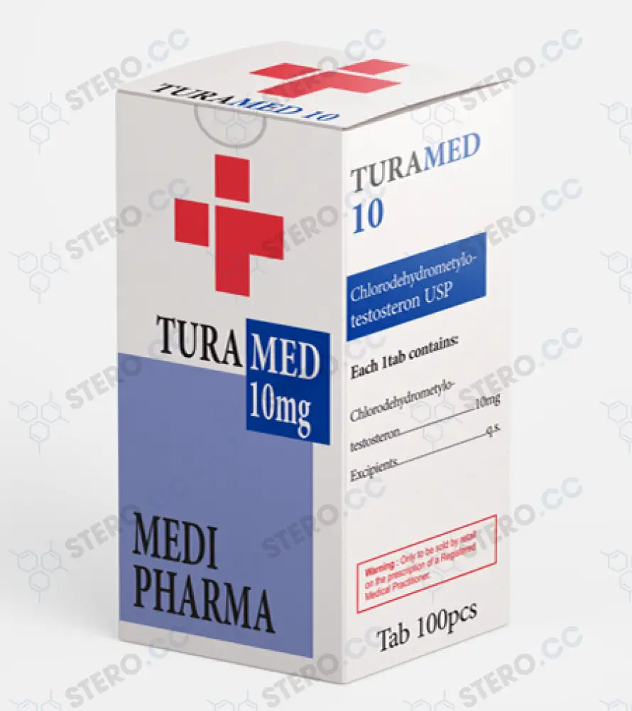 Turinabol (Turamed 10) 100Tabs/10Mg/Tab Eu